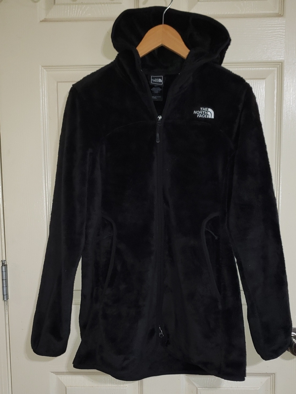 💘🖤💘 The North Face Women’s Pioneer Peak Full Zip Black Velour Hoodie